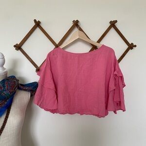💫Anthropologie | Lilka Cropped Blouse